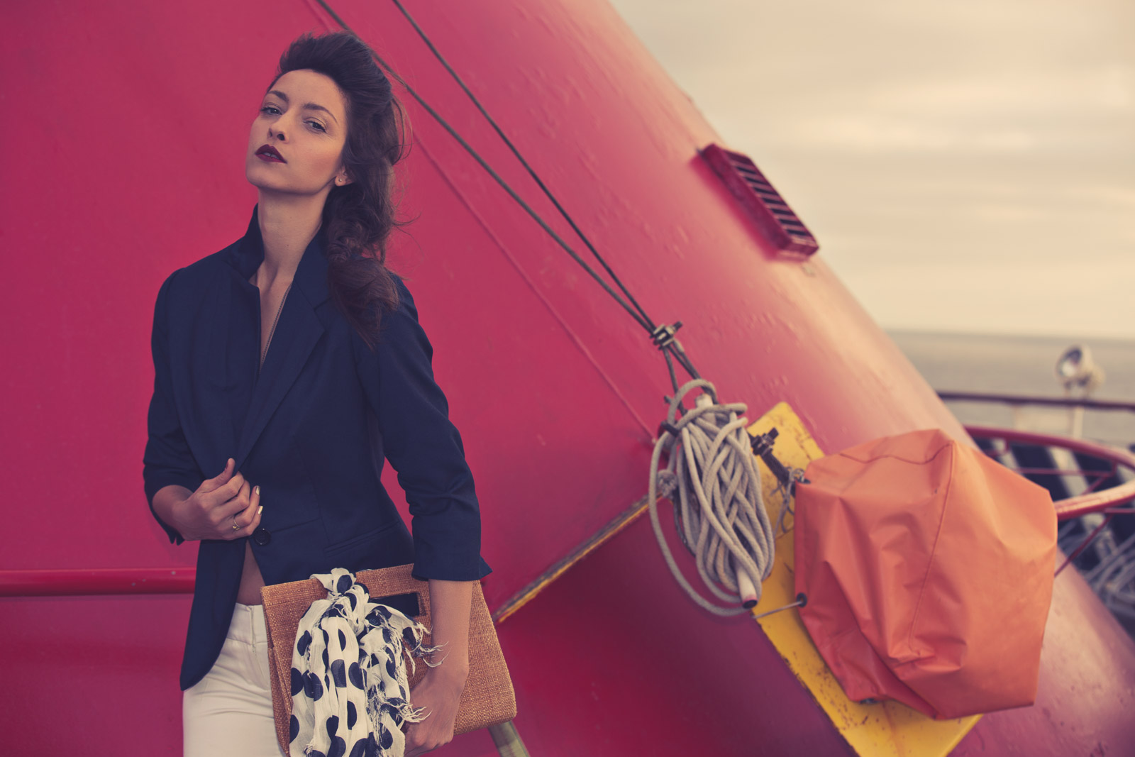 Cruising Fashion Editorial, with model Tatiana Junqueira. Photo by Los Angeles Fashion Photographer James Hickey.