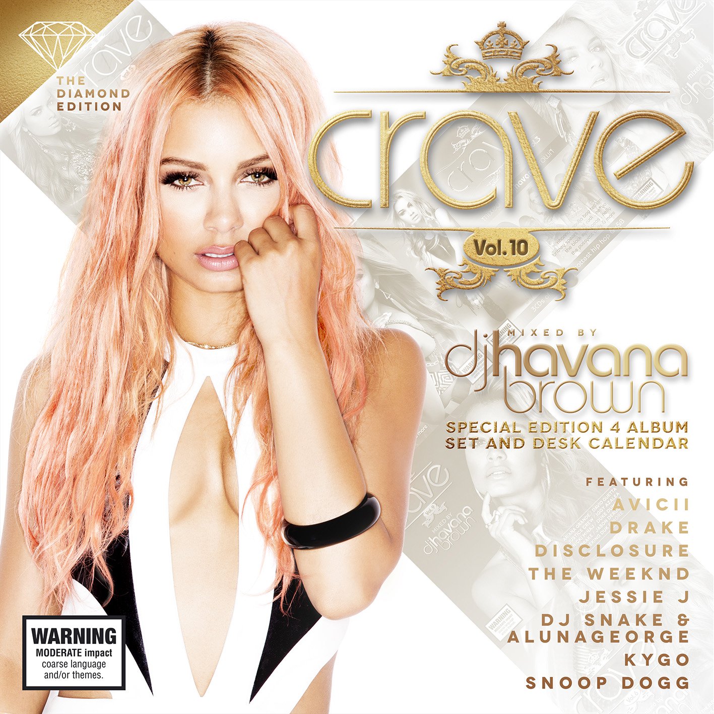 Havana Brown Crave Vol.10 The Diamond Edition Cover by Los Angeles Fashion Photographer James Hickey