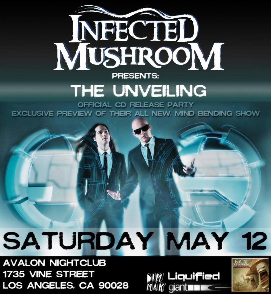 Infected Mushroom @ Avalon Hollywood – Hollywood, CA on May. 12 2012