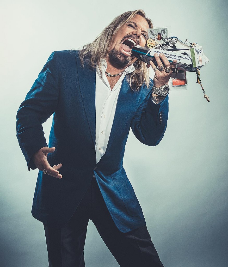 Vince Neil of Motley Crue helps fight MSA. Photo by LA celebrity photographer James Hickey.