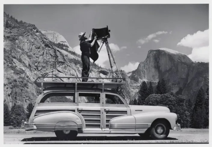 fine art photographer Ansel Adams