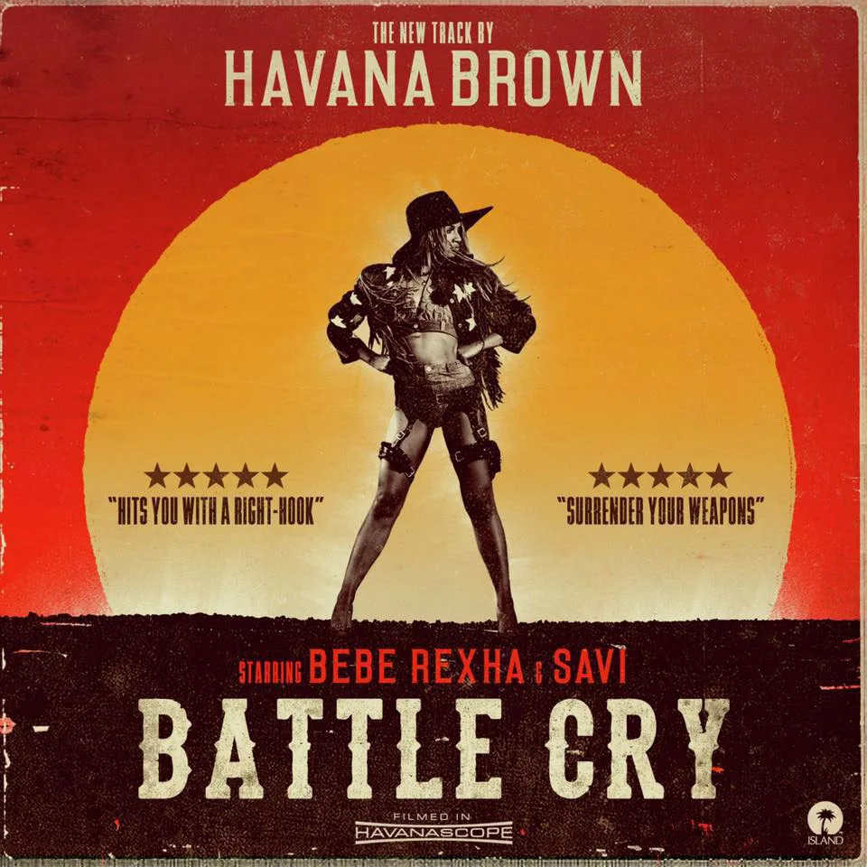 Havana Brown Battle Cry Single Cover. Photo by Los Angeles fashion and music photographer James Hickey.
