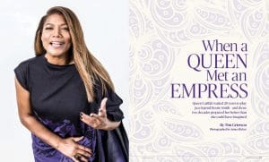 Queen Latifah for Backstage Magazine. Photo by Los Angeles celebrity photographer James Hickey.
