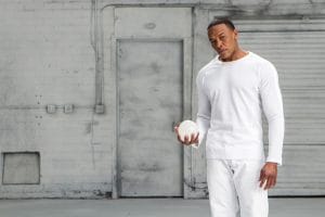 Dr. Dre Photo by Los Angeles celebrity and music photographer James Hickey.