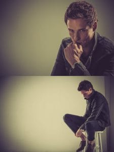 Eddie Redmayne for Backstage Magazine. Photo by Los Angeles celebrity photographer James Hickey.