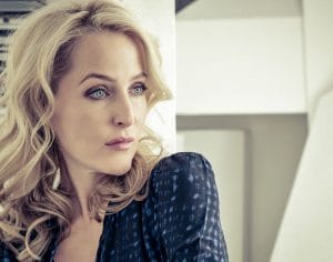 Gillian Anderson for Backstage Magazine. Photo by Los Angeles celebrity photographer James Hickey.