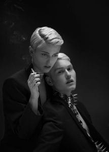 Two of a Kind fashion editorial for Astonish Magazine. Photo by Los Angeles fashion photographer James Hickey. Creative direction by Tatiana Junqueira #houseofhickey