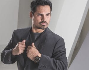 Michael Pena for Backstage Magazine. Photo by Los Angeles celebrity photographer James Hickey.