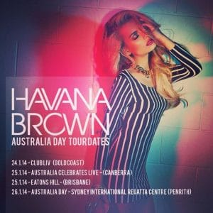 Havana Brown. Photo by Los Angeles music photographer James Hickey.