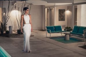Scott Barnes Cosmetics Palm Springs fashion editorial. Photo by Los Angeles fashion photographers James Hickey and Tatiana Junqueira.